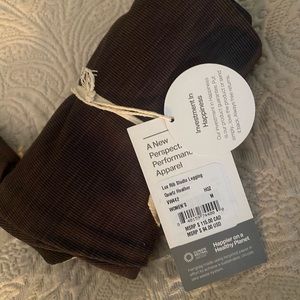 Vuori lux rib studio legging. Color: quartz heather. Size: M